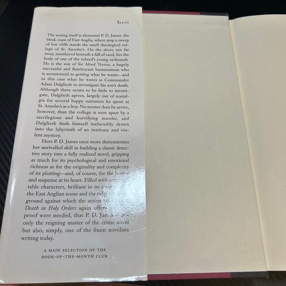 Death In Holy Orders by P. D. James - Picture 2 of 6
